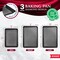 Bakken- Swiss BAKKEN Kitchen Nonstick Cookie Pans, Set of 3, S/M/L, PFOA-Free, Oven Safe, 450 DegF, Gray BKDD3P33 - alternate 6