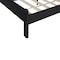 Homeroots Three Piece Black Solid Wood Bedroom Set 523669 - alternate 8
