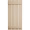 Ekena Millwork Rustic Four Board Spaced Board-n-Batten Sandblasted Faux Wood Shutters, 23 1/2W x 44H, PR SHUBSS23X44SDPR - alternate 13