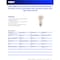 Feit Electric Feit Enhance A19 E26 (Medium) Filament LED Bulb Soft White 60 Watt Equivalence 4 pk A1960CL927/FIL4 - alternate 5