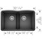 Blanco Diamond Equal Double Low Divide, Anthracite 442075 - alternate 5