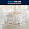 Flash Furniture Kids White Resin Folding Chair w/ Padded Seat, PK10 10-LE-L-1K-GG - alternate 19