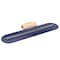 Bon Tool Finish Trowel Round End Blue Steel - 22 in X 5 in Wood Handle 66-159 - alternate 2