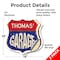 Signmission Thomas's Garage, 18 inch X 18 inch, Vinyl Decal, 2PK SHI-D-2PACK-18-383-THOMAS - alternate 4