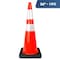 Dsv Standard Traffic Safety Cone 36 in with Heavy Black Base and Reflective Collars 1 PK, Orange, PVC 97136 - alternate 1