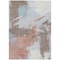 Homeroots 3' X 5' Taupe Copper And Ivory Abstract Washable Indoor Outdoor Area Rug 618496 - alternate 7