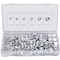 Neiko Hex Nut Assortment Set, 150 Pcs Nylon Locking Nuts, A3 Steel Hex Assorted Hardware Kit No.10 & SAE 50432A - alternate 1