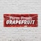 Signmission Farm Fresh Grapefruit, 48 Inch x 120 Inch, Vinyl Banner B-120-30593 - alternate 5