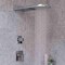 Alfi Brand Polished Chrome 10" Wall-Mount Square Waterfall Rain Shower Head RAIN10RW-PC - alternate 9