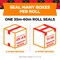 Scotch Packing Tape, 2.4 mil Thick, 1.9 in W x 54.6 yd L, 3 in Core Dia., Clear, 6 PK 3650-6 - alternate 7