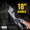 Klein Tools Adjustable Cast Pipe Wrench, 18 In 68225 - alternate 13