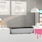 Koolmore 45 in. 6-Pan Countertop Ice Cream Display Freezer with Glass Top in Stainless-Steel KM-CGD-6P45 - alternate 4