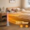 Edendirect 1500-Watt 11.22 in. Electric White Infrared Tower Heater Space Heater with 24 Hours Timer ZR-PSG-15R-Short - alternate 6