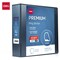 Deli Heavy Duty View Binder 2in, Letter, 3-Sided D-Ring, 4 Pockets, Black, 6PK CF575-BK - alternate 1