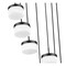 Z-Lite Renaud Matte Black 7 Light Chandelier 827P6-7R-MB-LED - alternate 5