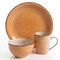 Gibson Home 12 Piece Pastel Stoneware Dinnerware Set in Assorted Colors 123360.12 - alternate 6