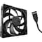 Be Quiet! 140 mm PWM Silent Wings Pro 4 Case Fan, Black BL099 - alternate 5