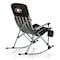 Picnic Time Family Of Brands NCAA Georgia Bulldogs Outdoor Rocking Camp Chair - XL Heavy Duty Camping Chair 805-01-175-184-0 - alternate 2