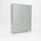 Pucel Flush Door Bin Cabinet, 60 in W x 84 in H x 24 in D, Gray HDBC-6084-00-227 - alternate 1