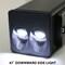 Race Sport Lighting 2021-2022 Ford F150 Hitch Bar Reverse 7in LED Flood Lighting Heavy Duty Bolt-On Blacked Out Kit F150HB21UP - alternate 9