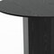 Homeroots 52" Black Solid Wood Pedestal Base Round Top Dining Table 721050 - alternate 4
