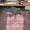 World Rug Gallery Vintage Inspired Machine Washable Non Slip Area Rug 7 ft 7 in x 9 ft 6 in Red 6029RED8X10 - alternate 10