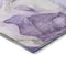 Homeroots 2' X 3' Gray and Purple Abstract Washable Non Skid Indoor Outdoor Area Rug 559523 - alternate 5