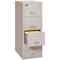 Fireking 4 Drawer, 2 Hr Fire & Impact Rated, Vertical, 32" depth Legal Platinum 4-2157-2PL - alternate 3