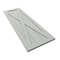 Ekena Millwork True Fit PVC Single X-Board Farmhouse Fixed Mount Shutters, Hailstorm Gray, 18W x 28H, PR TFP001FH18X028ST - alternate 13