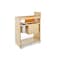 Rev-A-Shelf Maple Wood; Steel; Plastic, Natural Maple, 11.75 in W, 25.5 in H, 21.63 in D 448KB-BCSC-11C - alternate 1