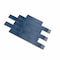 Apollo Tile Arte 1.97 in. x 7.87 in. Glossy Blue Ceramic Subway Deco Wall and Floor Tile 4.09 sqft/case, 38PK RID88NAVDECGL - alternate 9