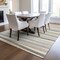 Homeroots 3' X 5' Ivory And Gray Striped Washable Indoor Outdoor Area Rug 597331 - alternate 7