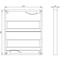 Siemens ALPHA 160/400/630/1250 DIN section cover with cutout H = 300 mm W = 250 mm 8GK9602-2KK11 - alternate 3
