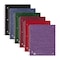 Roaring Spring Case of Wirebound Notebooks, 11"x9", 200 sheets, 4 Sub, 4 Pkt, College Ruled w/margin, Asstd. Colors, PK12 11376cs - alternate 7
