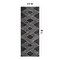 World Rug Gallery Abstract Geometric Pattern Shag Runner Rug 2 ft 3 in x 8 ft Anthracite WR127ANTHRACITE2X8 - alternate 9