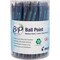 B2P Ballpoint Pen, Retractable, Recycled, 36/DS, AST PK PIL57050 - alternate 2