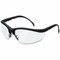 Mcr Safety Klondike Safety Glasses, Ultraviolet Protection, Clear Lens, Matte Black Frame, Lightweight KD110 - alternate 2