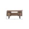 Homeroots 60" Brown and Black With Three Drawers 333517 - alternate 8