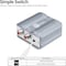 Siig High Quality Bi-Directional Coaxial Rca To Toslink Optical Or Toslink CE-AU0311-S1 - alternate 6