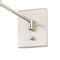 Jonathan Y Cary 5.75" Iron Contemporary Swing Arm LED Wall Sconce, Nickel JYL7576B - alternate 5