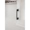 Amerock Cityscape 3-3/4 inch (96mm) Center-to-Center Matte Black Cabinet Pull, 25PK 25VMP37131MB - alternate 4