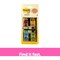 Post-It reg Message Flag Value Pack  4 Dispensers Plus Two 12W Flags, Assorted MMM680SH4VA - alternate 2