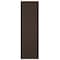 Ekena Millwork True Fit PVC Center X-Board Farmhouse Fixed Mount Shutters, Raisin Brown , 18W x 32H, PR TFP107FH18X032TB - alternate 6