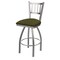 Holland Bar Stool Co 810 Contessa Stainless Steel 36in Swivel Bar Stool with Graph Parrot Seat 81036SS015 - alternate 1