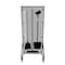 5S Supplies Housekeeping Shadow Board Broom Station V7, Gray / Black, Kit + Stand HSB-V7-GRAY/BLACK-KIT-STAND - alternate 1