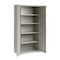 Hirsh Storage Cabinet, 72 in H, 36 in W, 18 in D, Recessed Twist, Keyed, Light Gray, 4 Shelves 22006 - alternate 14