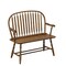 Homeroots 44in Oak Solid Wood Bench 733252 - alternate 5