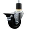 Service Caster 3.5'' Soft Rubber Swivel 1-7/8'' Expanding Stem Caster with Brake SCC-EX20S3514-SRS-PLB-178 - alternate 1