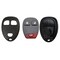 Aks Keys New Replacement Remote Keyless Fob Case Rubber Pad Shell 3B for FCC# OUC60270 RS-CHEVR-19 - alternate 1