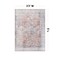 World Rug Gallery Vintage Transitional Boho Machine Washable Area Rug 3 ft 3 in x 5 Rust 6039RUST3X5 - alternate 6